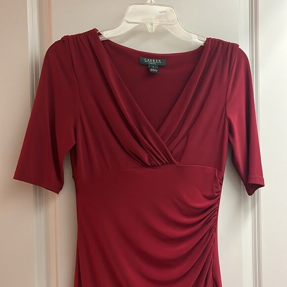 Red Ralph Lauren Dress - Picture 2 of 6